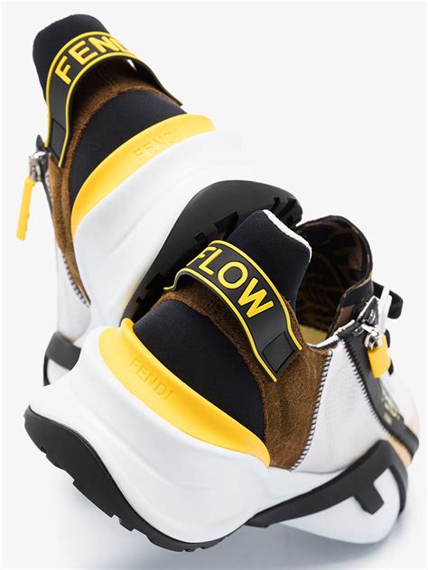 men designer sneaker fendi|Fendi men's low top sneakers.